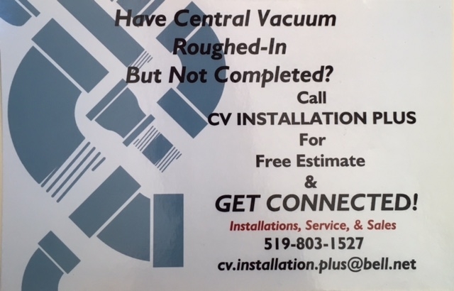 CV Installations Plus | 39 Ottawa Crescent, Guelph, ON N1E 2A5, Canada | Phone: (519) 803-1527