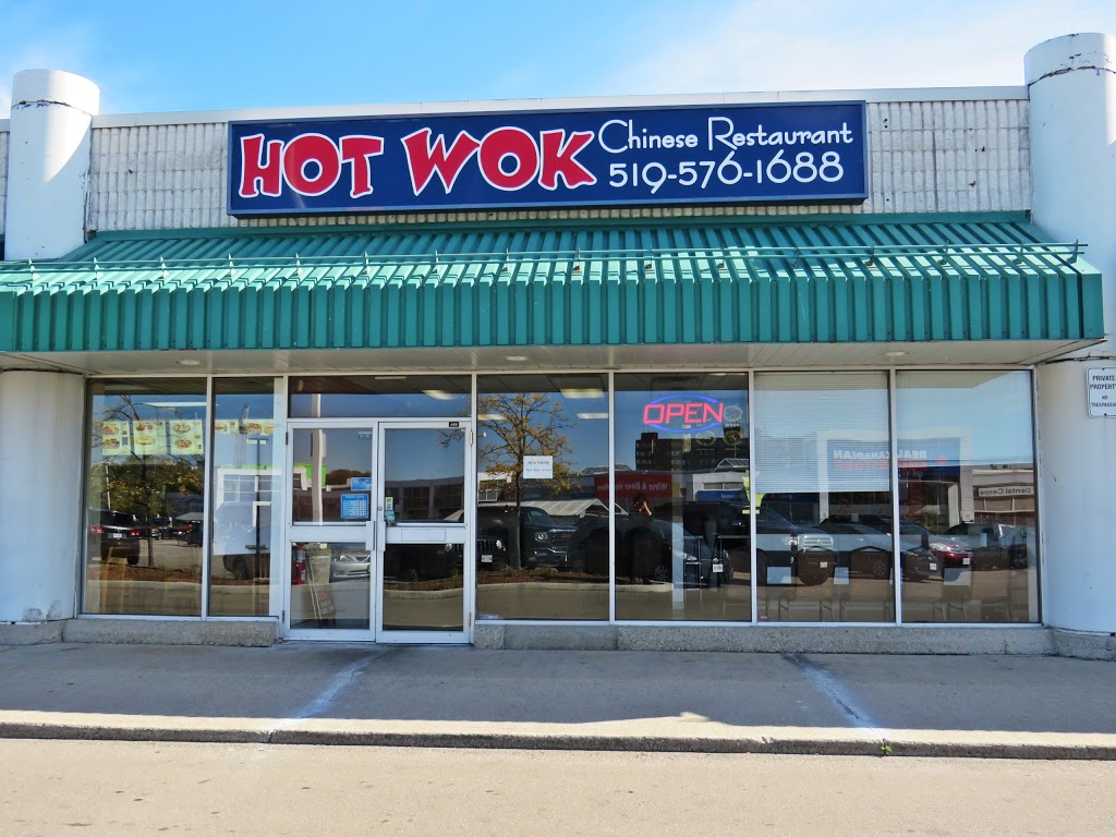 Hot Wok | restaurant | 875 Highland Rd W, Kitchener, ON N2N 2Y2, Canada | 5195761688 OR +1 519-576-1688