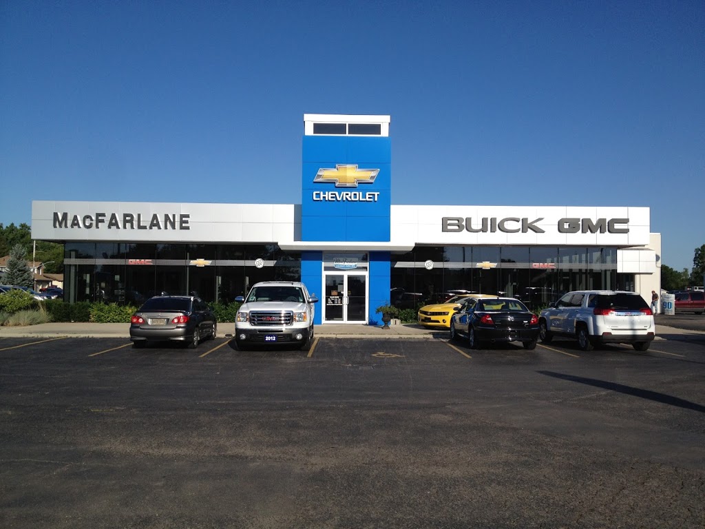 MacFarlane Chevrolet Buick GMC | 4219 Oil Heritage Rd, Petrolia, ON N0N 1R0, Canada | Phone: (877) 584-2314