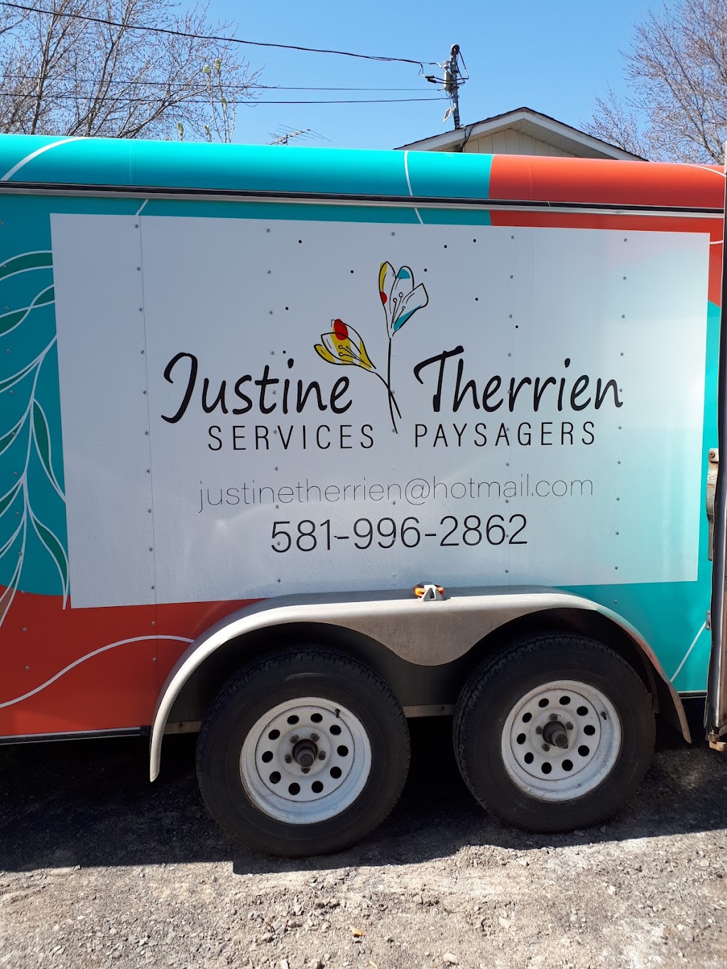 Justine Therrien Services paysagers | 1365 QC-158, Saint-Thomas, QC J0K 3L0, Canada | Phone: (581) 996-2862
