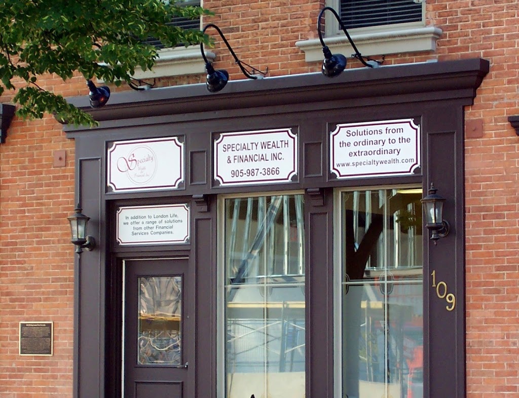 Specialty Wealth & Financial | 109 King Ave W, Newcastle, ON L1B 1L3, Canada | Phone: (888) 388-3114