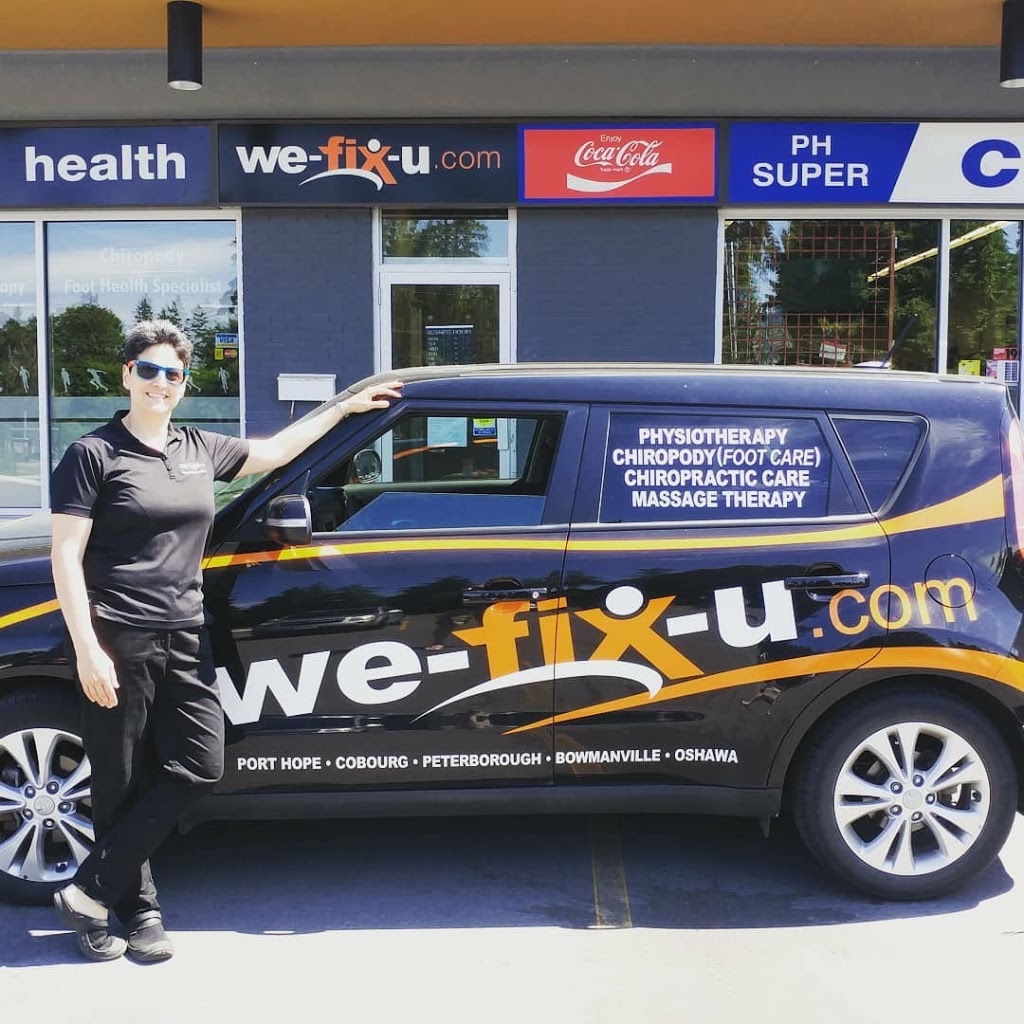 We-Fix-U Physiotherapy and Foot Health Centre | 125 Toronto Rd, Port Hope, ON L1A 3S6, Canada | Phone: (905) 885-0024