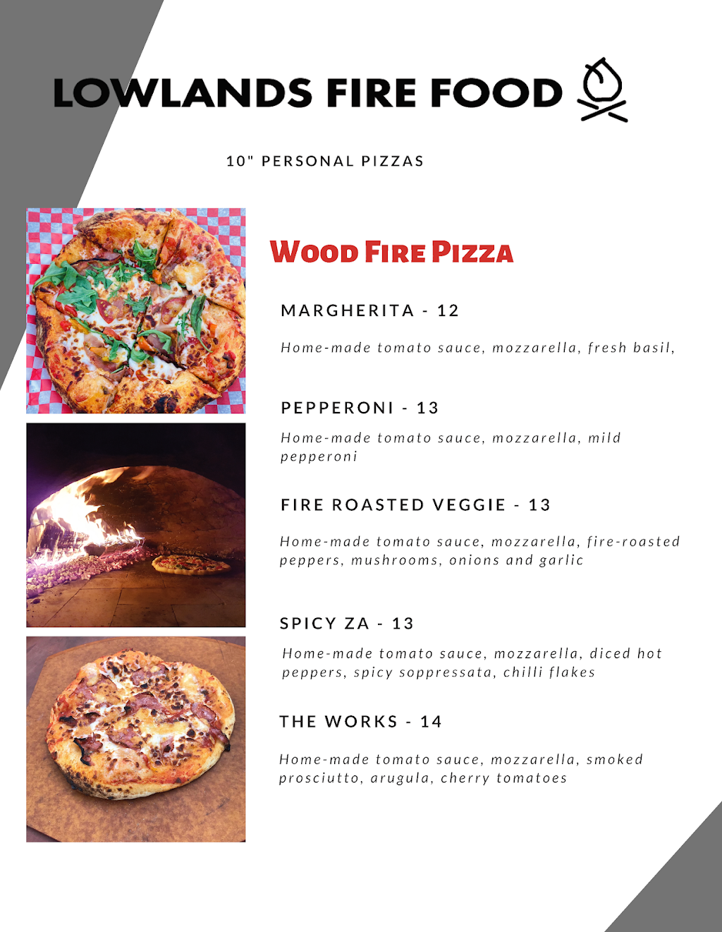 Lowlands Fire Food | 2867 Bridle Rd N, Oshawa, ON L1H 7K4, Canada | Phone: (416) 917-7793