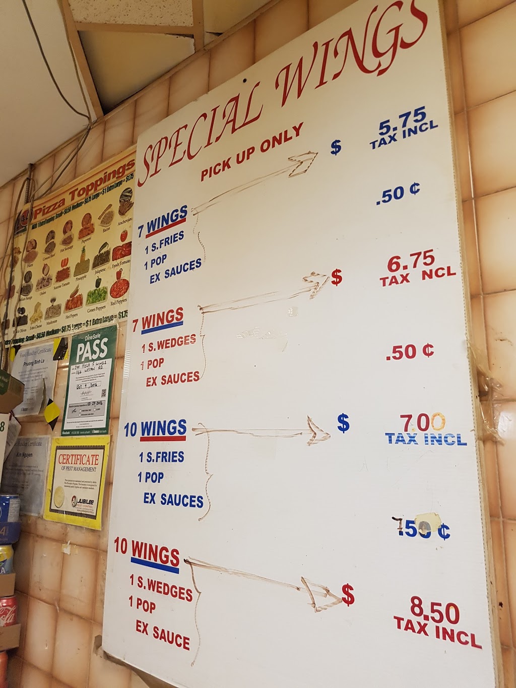 244 Pizza & Wings | 1166 Weston Rd, York, ON M6M 4P4, Canada | Phone: (416) 244-7777
