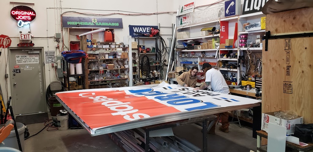 Up Sign Ltd | 133-, 12300 Horseshoe Way, Richmond, BC V7A 4Z1, Canada | Phone: (604) 255-7446
