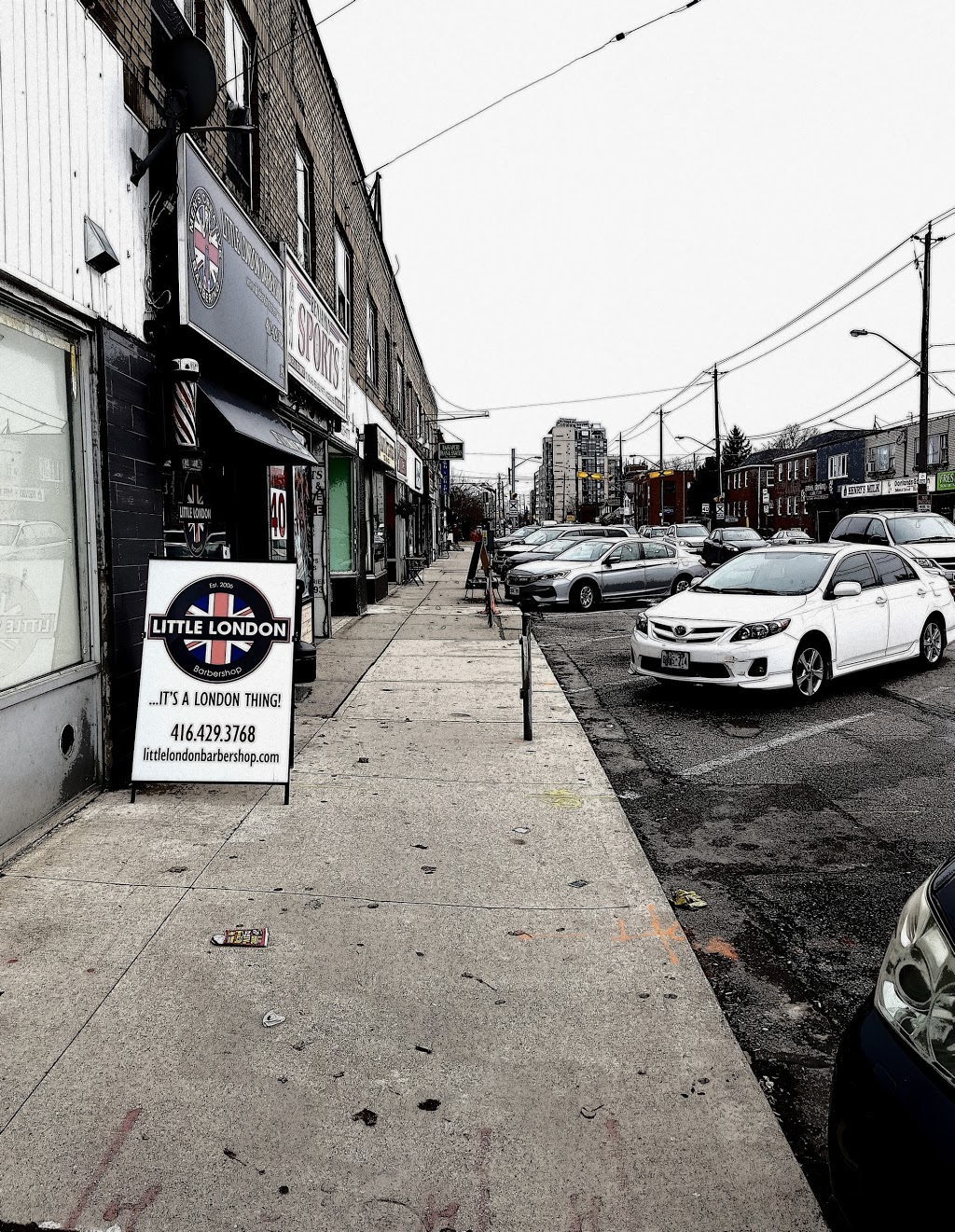 Little London Barber Shop | 1045 Gerrard St E, Toronto, ON M4M 1Z7, Canada | Phone: (416) 792-1215