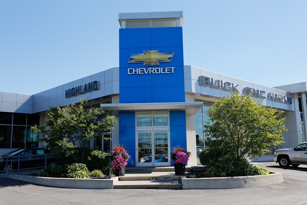 Highland GM Chevrolet Buick GMC Cadillac | 15783 Yonge St, Aurora, ON L4G 1P4, Canada | Phone: (905) 727-9444