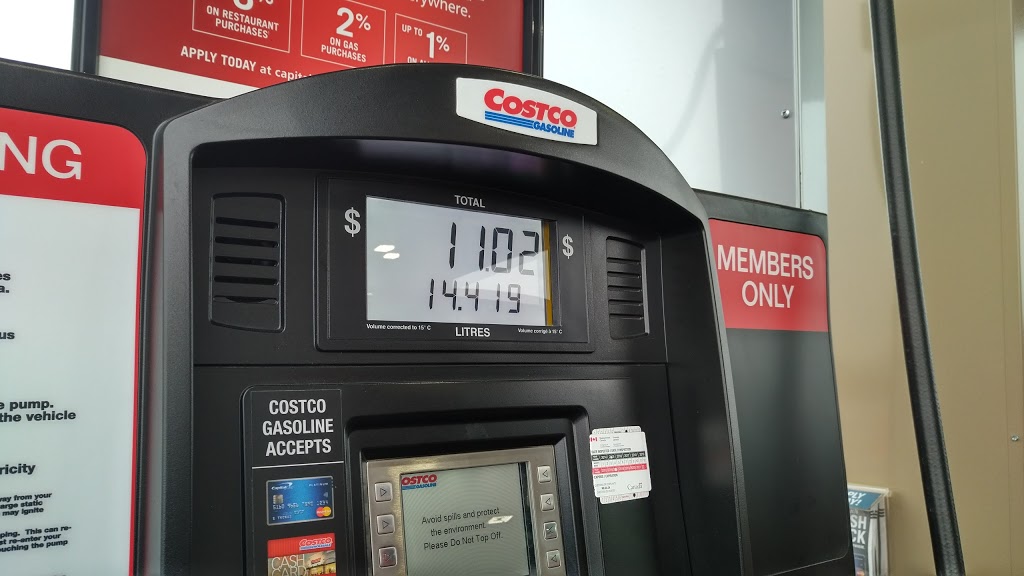 Costco Gasoline | 1075 St Albert Trail, St. Albert, AB T8N 4K6, Canada | Phone: (780) 544-2000