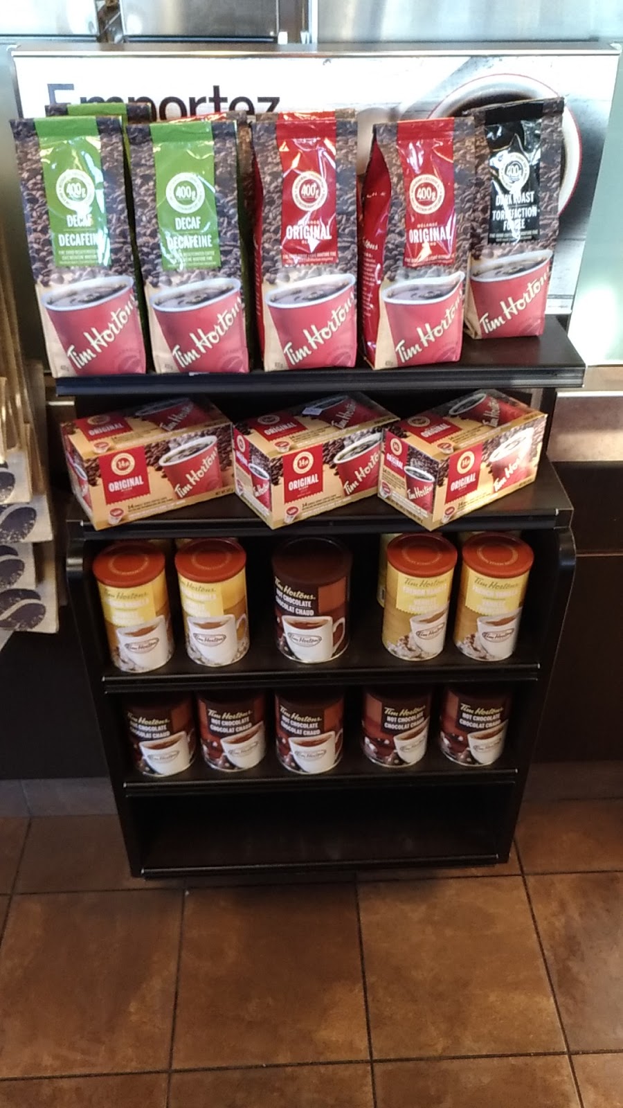 Tim Hortons | 420 Boulevard Harwood, Vaudreuil-Dorion, QC J7V 7H4, Canada | Phone: (450) 424-0103