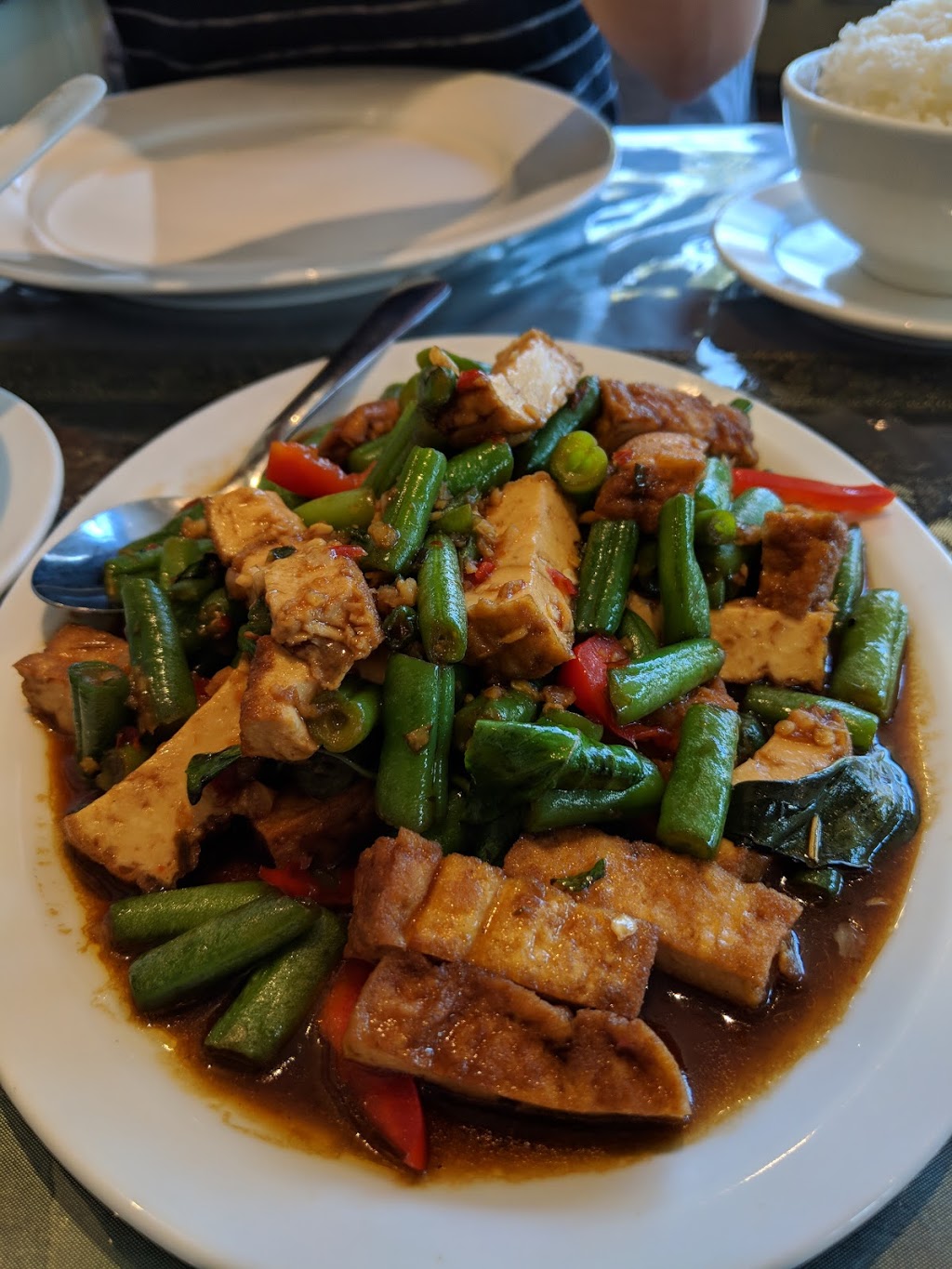 Thai Green Elephant Restaurant | 809 Craigflower Rd, Victoria, BC V9A 2W8, Canada | Phone: (778) 433-7172