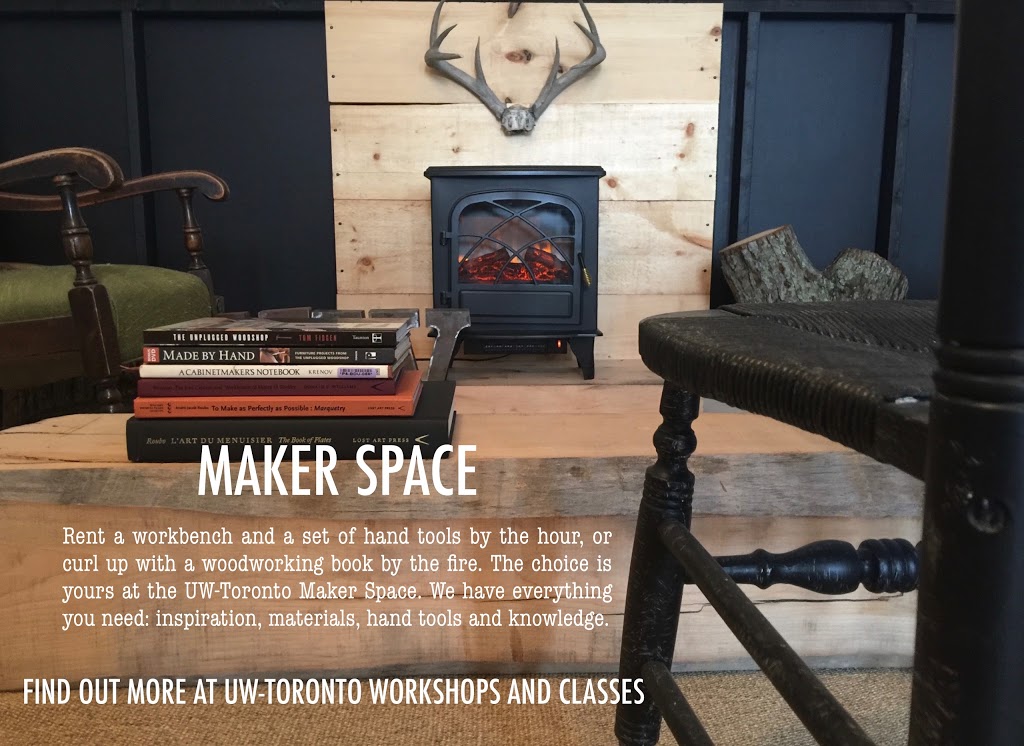 The Unplugged Woodshop | 1028 Gerrard St E, Toronto, ON M4M 1Z5, Canada | Phone: (416) 463-9407