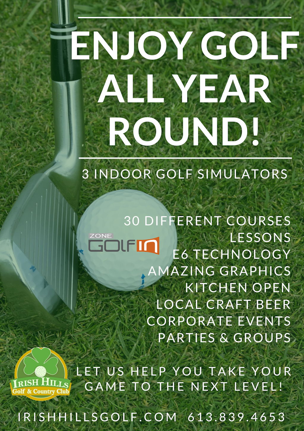 Ottawa Golf Club - Irish Hills Golf & Country Club - Kanata Golf | 3248 Carp Rd, Carp, ON K0A 1L0, Canada | Phone: (613) 839-4653