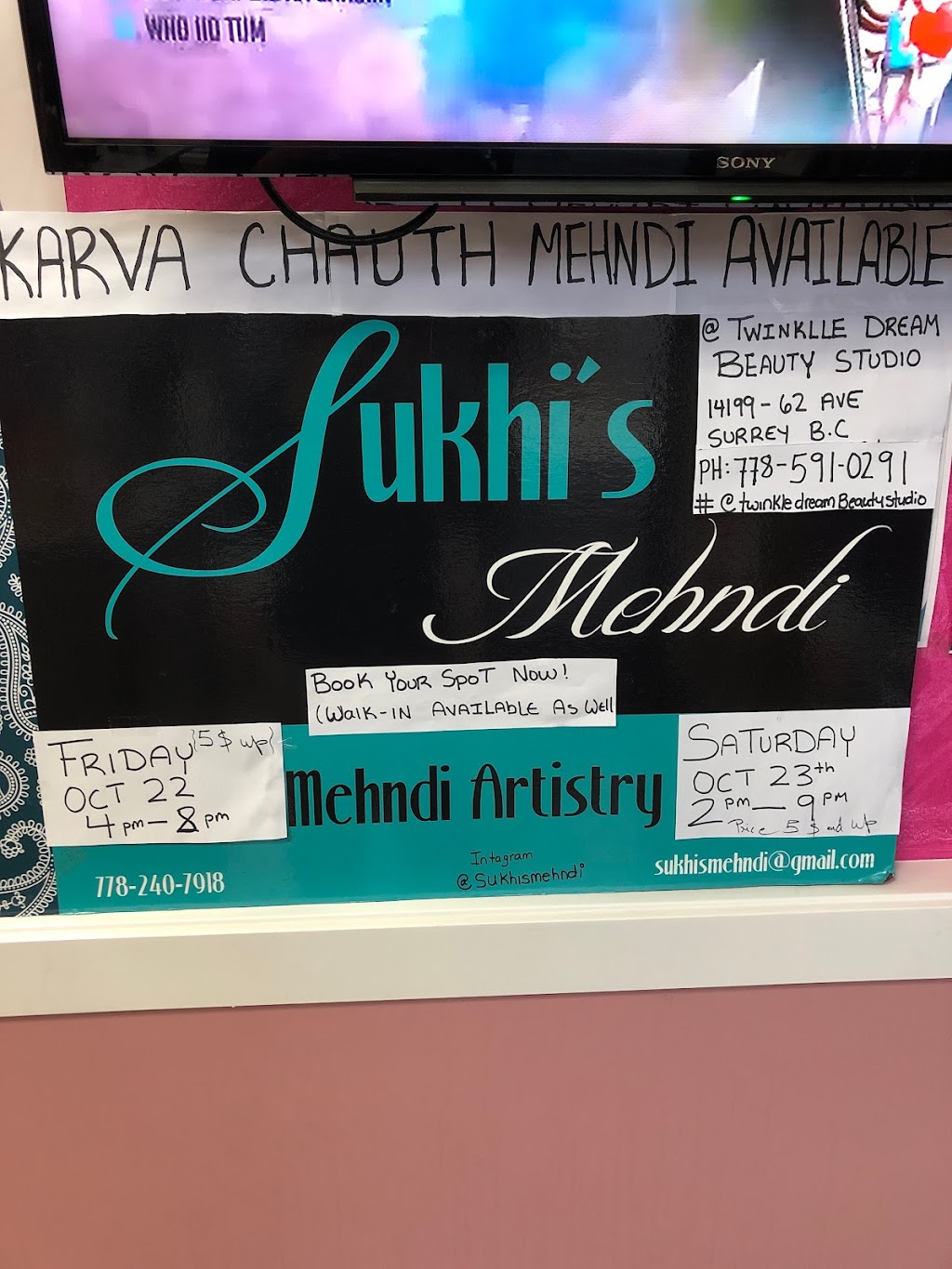 Twinkle Dream Hair & Skin Care Studio LTD | 14199 62 Ave unit 108, Surrey, BC V3X 0B1, Canada | Phone: (778) 591-0291