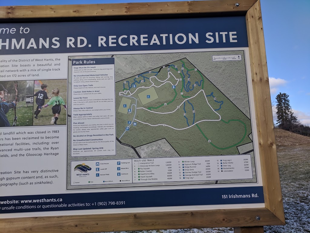Irishmans Road Recreation Site | 151 Irishmans Rd, Windsor, NS B0N 2T0, Canada