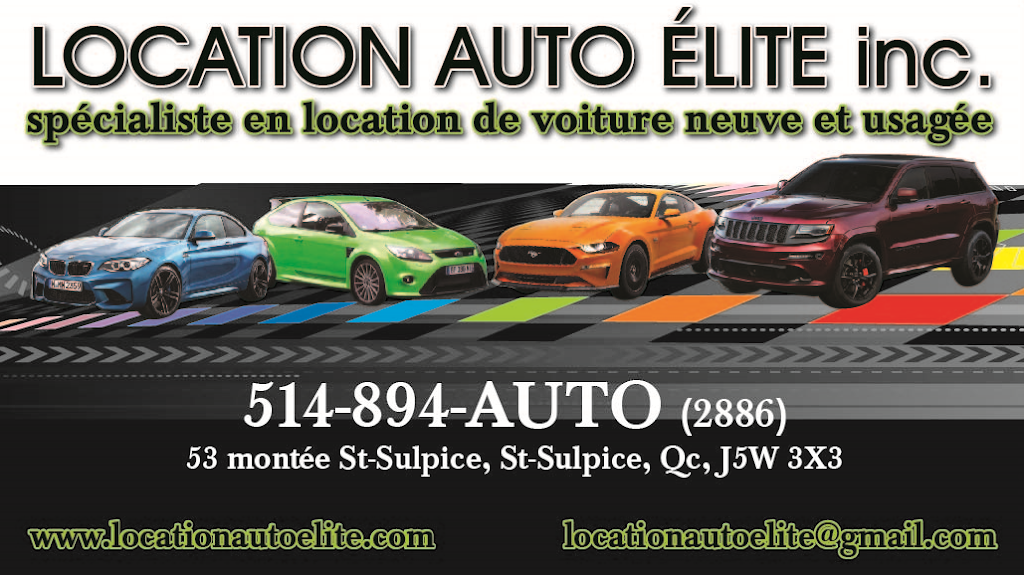 Location Auto Élite | 1250 Rue Notre-Dame, Lavaltrie, QC J5T 1M4, Canada | Phone: (514) 894-2886