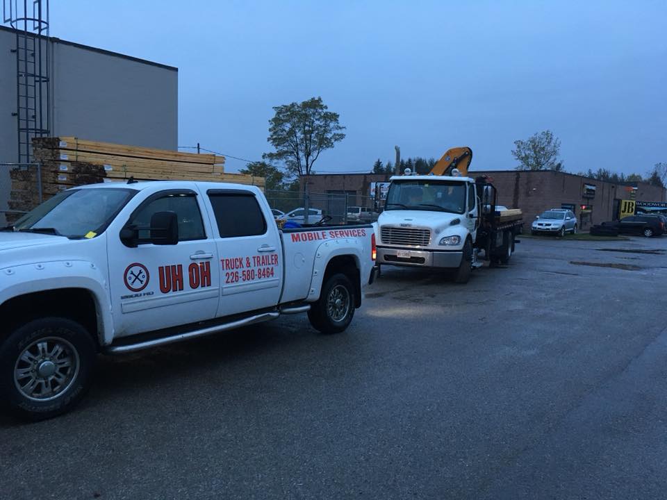 Uh Oh Truck And Trailer Ltd | 105 Enterprise Dr S, London, ON N6N 1B9, Canada | Phone: (226) 580-8464