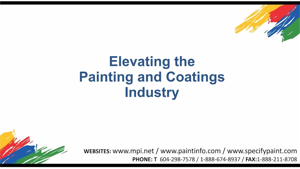 Master Painters Institute Inc | 4300 N Fraser Way #140, Burnaby, BC V5R 0B3, Canada | Phone: (604) 298-7578