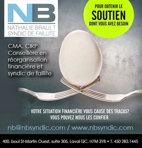 Nathalie Brault - Syndic autorisé en insolvabilité - Châteauguay | 200-185 Bd Saint-Jean-Baptiste, Châteauguay, QC J6K 3B4, Canada | Phone: (514) 228-1822
