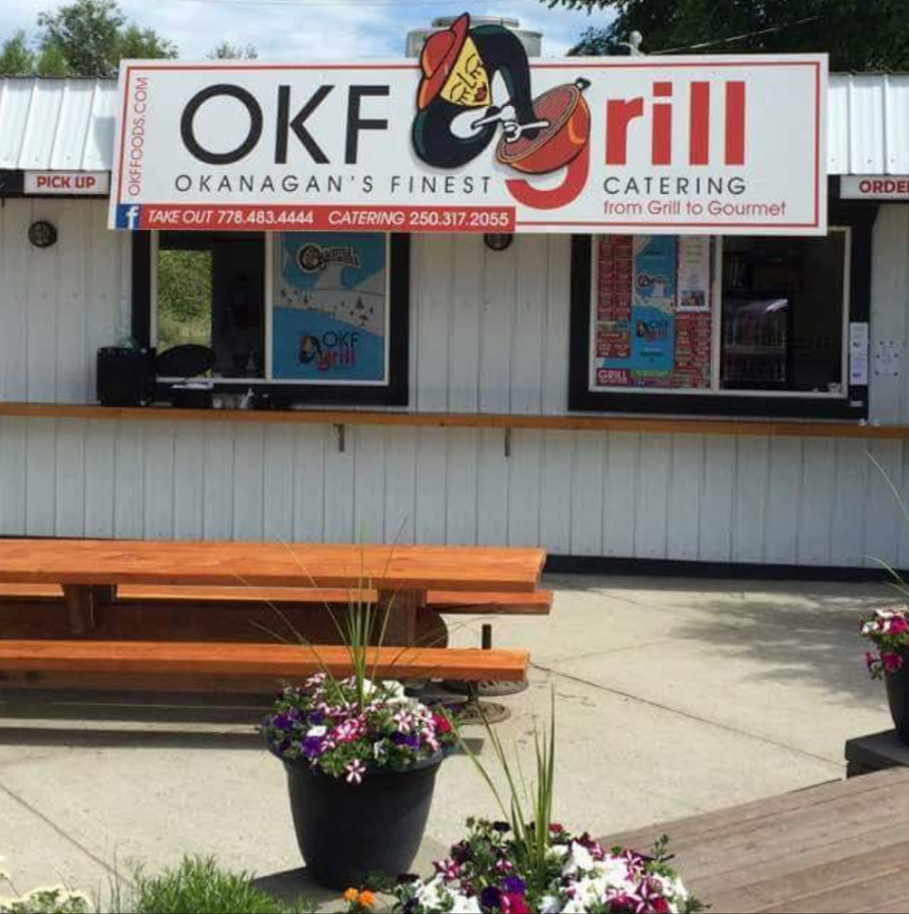 OKF Grill | 16020 Oyama Rd, Lake Country, BC V4V 2E4, Canada | Phone: (778) 483-4444