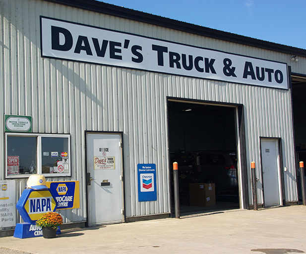 Daves Truck & Auto Inc. | 9807 Iona Rd, Iona Station, ON N0L 1P0, Canada | Phone: (519) 764-2216