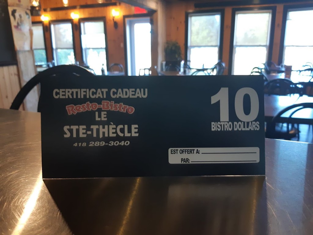 Resto-Bistro Le Sainte-Thècle | 780 Rue Saint Jacques, Sainte-Thècle, QC G0X 3G0, Canada | Phone: (418) 289-3040