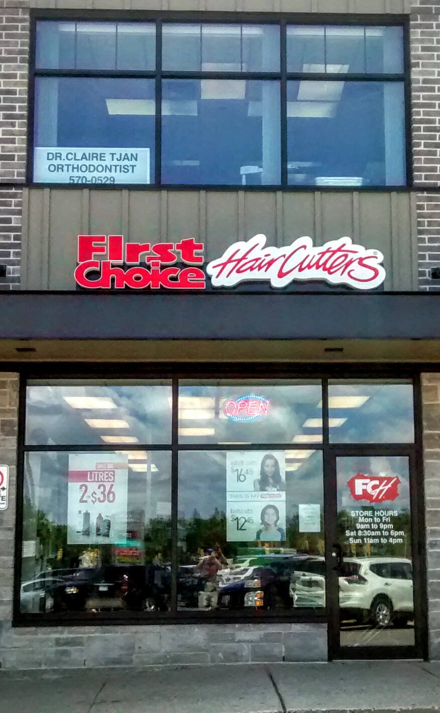 First Choice Haircutters | 851 Fischer-Hallman Rd, Kitchener, ON N2M 5N8, Canada | Phone: (519) 744-2766