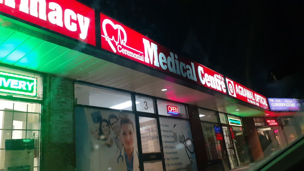 Ceremonial Medical Centre | 223 Ceremonial Dr Unit 3, Mississauga, ON L5R 2N3, Canada | Phone: (905) 507-2224