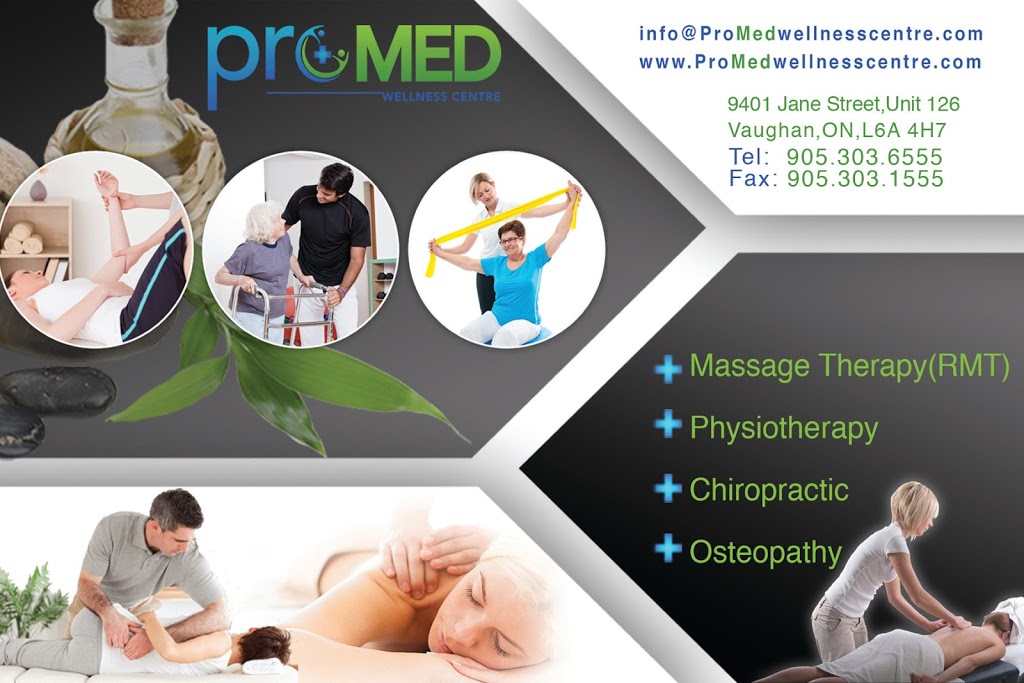 Promed Wellness Centre | 2001B Finch Ave W, North York, ON M3N 2V3, Canada | Phone: (647) 349-8765