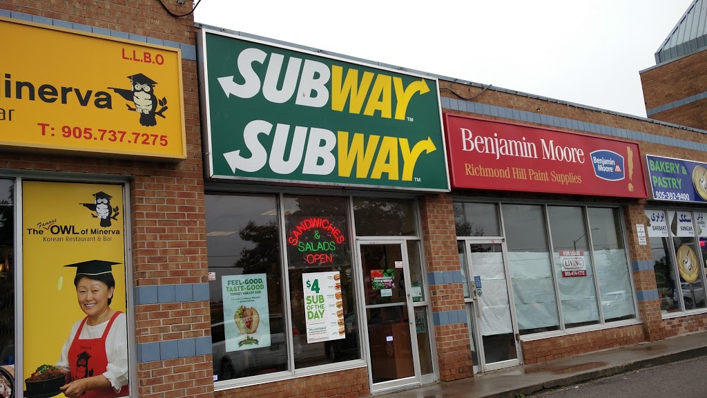 Subway | 815 Major Mackenzie Dr E Unit #14, Richmond Hill, ON L4C 9X2, Canada | Phone: (905) 508-6757