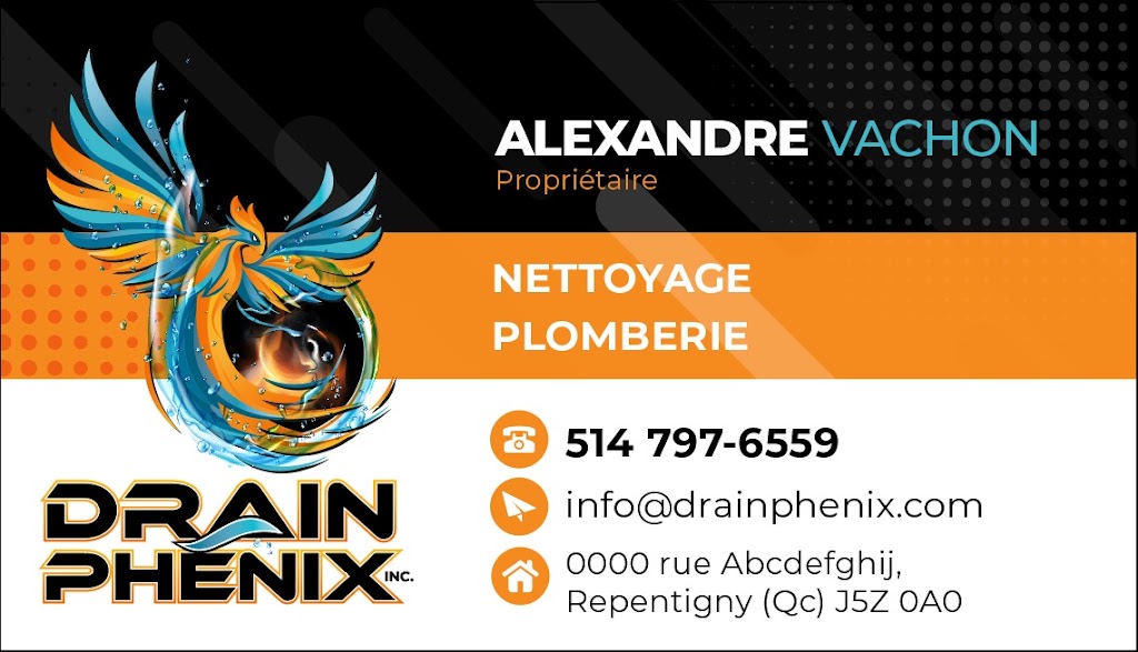 Drain Phénix | 245 Rue Jacques Cousteau, Repentigny, QC J5Y 4C1, Canada | Phone: (514) 797-6559