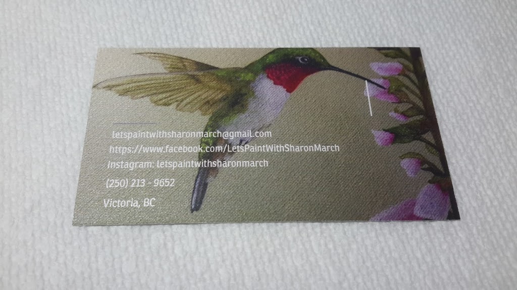 Lets Paint! With Sharon March | Latoria Rd, Victoria, BC V9C 0C5, Canada | Phone: (250) 213-9652