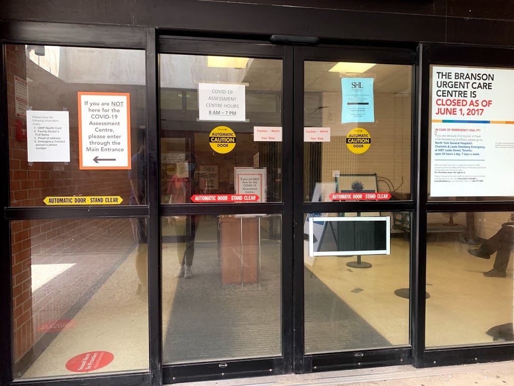 COVID-19 Assessment Centre | 555 Finch Ave W, Toronto, ON M2R 1N5, Canada | Phone: (416) 635-2509