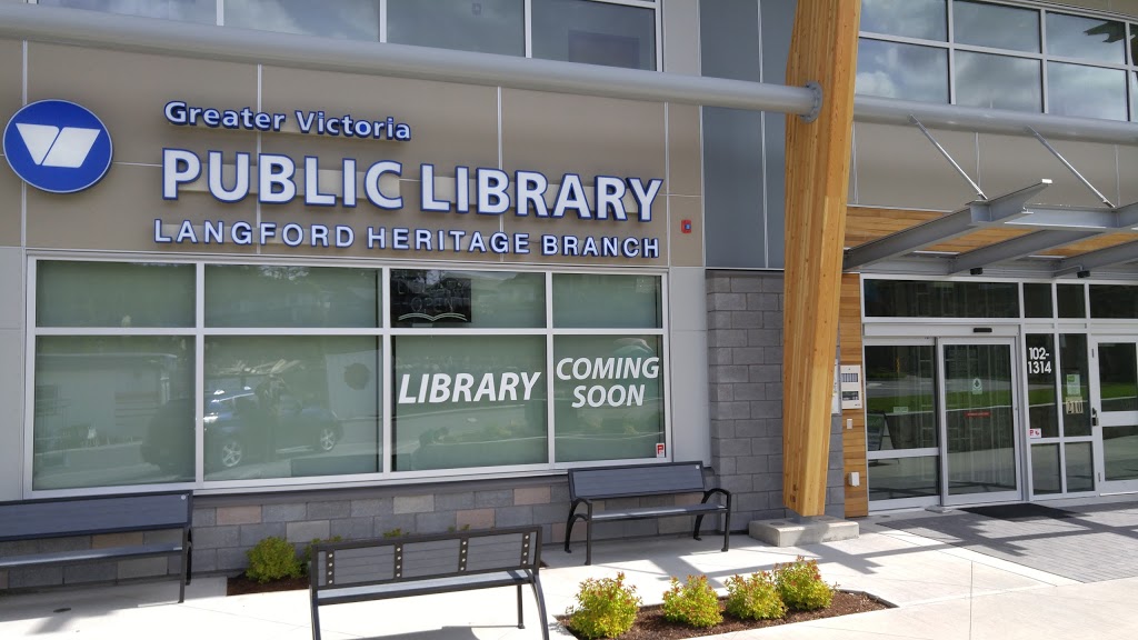 Greater Victoria Public Library - Langford Heritage Branch | library | 102 - 1314 Lakepoint Way, Langford, BC V9B 0S2, Canada | 2509404875 OR +1 250-940-4875