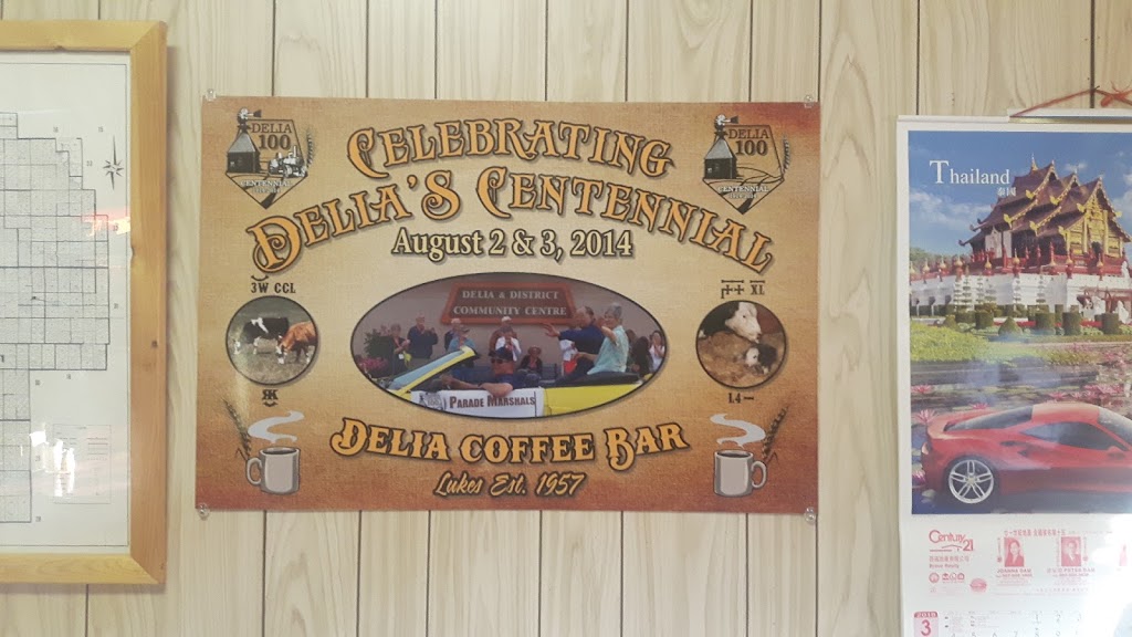 Delia Coffee Shop | 202 Main St, Delia, AB T0J 0W0, Canada | Phone: (403) 364-3841