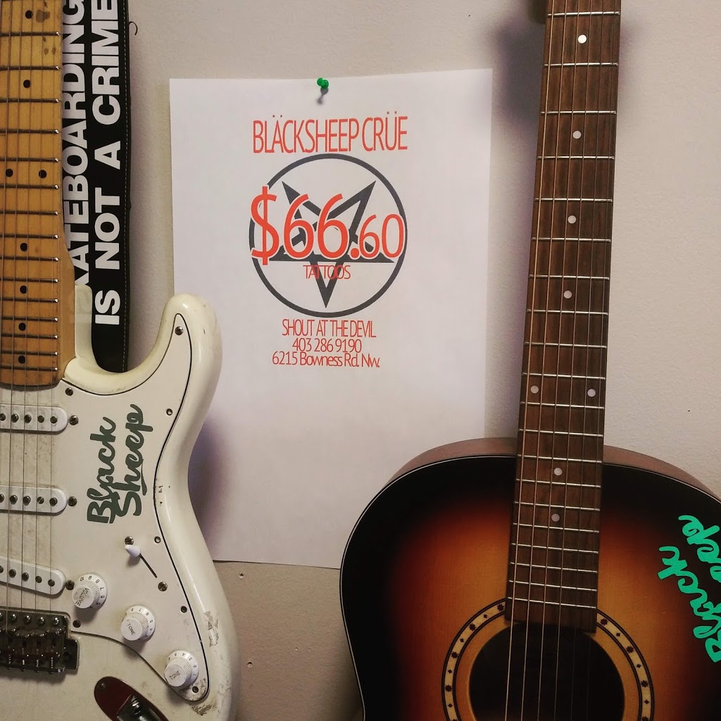BlackSheep Tattoo | 6425 Bowness Rd NW, Calgary, AB T3B 0E6, Canada | Phone: (403) 286-9190