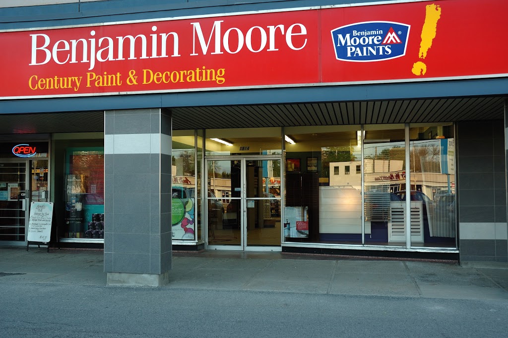 Merivale Century Paint - Benjamin Moore | 1514 Merivale Rd #14, Nepean, ON K2G 3J6, Canada | Phone: (613) 224-8851
