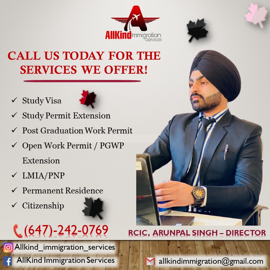 Allkind Immigration Services | 202 Bert Hall St, Arnprior, ON K7S 0H1, Canada | Phone: (647) 242-0769