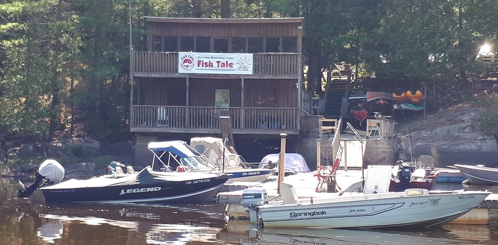 Fish Tale Cabins & Campground | 2597 Wolseley Bay Rd, Noëlville, ON P0M 2N0, Canada | Phone: (705) 898-3222