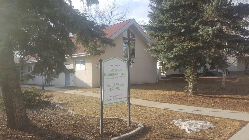 Crestwood Presbyterian Church | 14304 96 Ave NW, Edmonton, AB T5N 0C4, Canada | Phone: (780) 452-3020