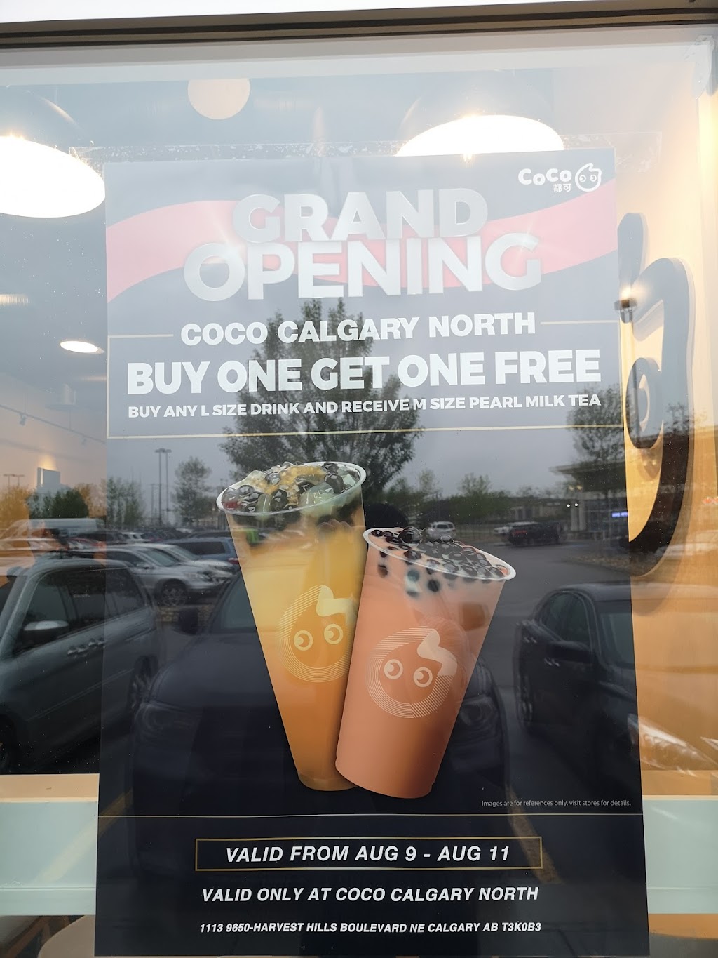 CoCo Fresh Tea & Juice - Harvest Hills | 9650 Harvest Hills Blvd N #1113, Calgary, AB T3K 0B3, Canada | Phone: (403) 454-2283