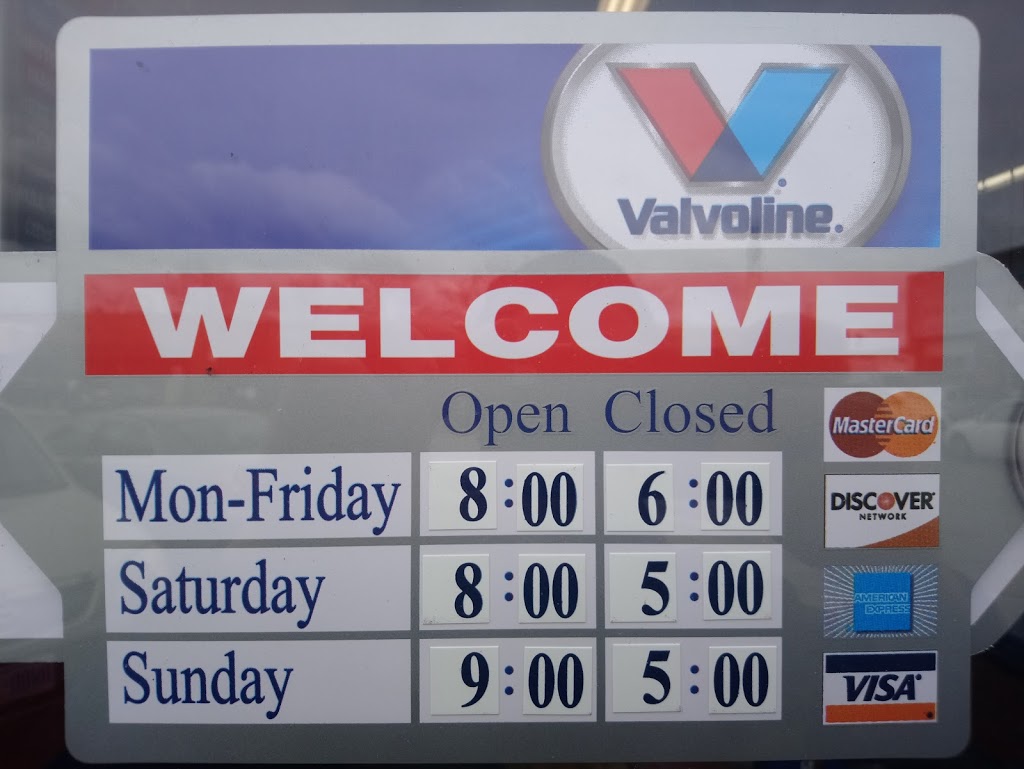 Valvoline Express Care | 655 Queensway E, Mississauga, ON L5A 3X6, Canada | Phone: (905) 949-9357