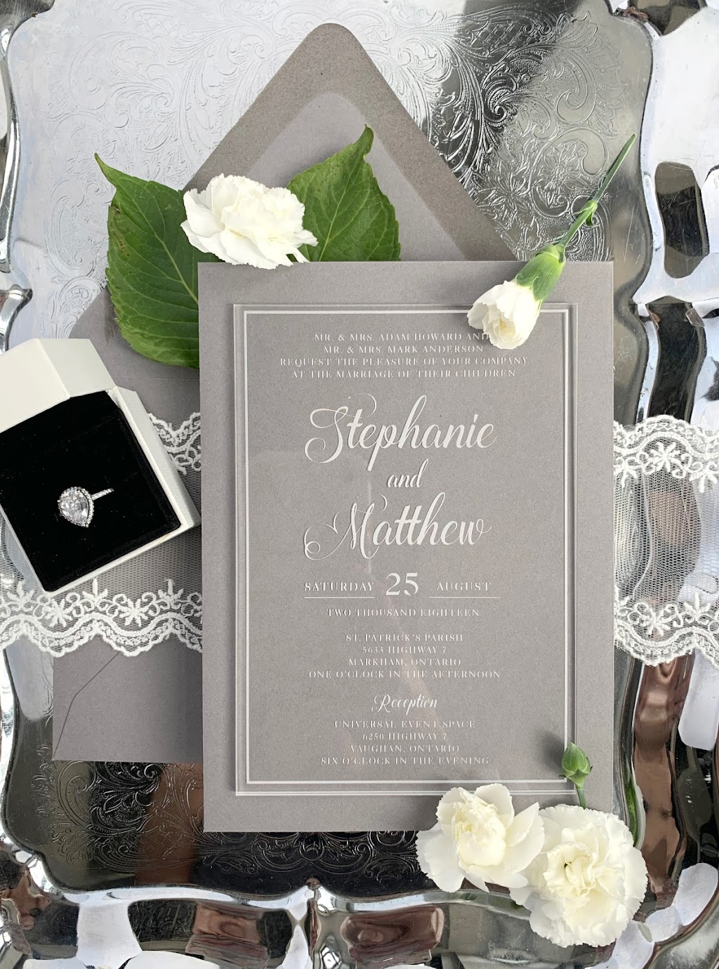 Stylish Moments Invitation Studio | 1891 Hindhead Rd, Mississauga, ON L5J 1N4, Canada | Phone: (647) 299-2588