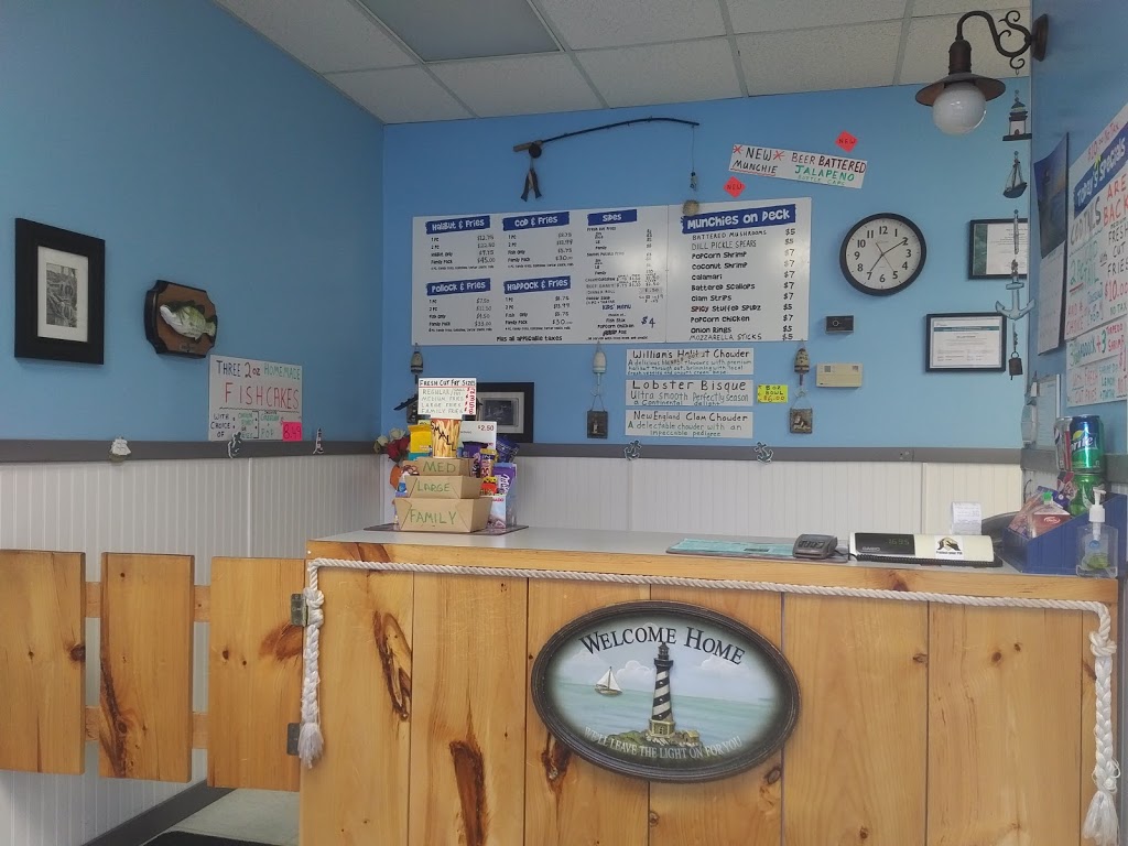Williams Fish & Chips Take-Out | 279 Main St S, Exeter, ON N0M 1S3, Canada | Phone: (519) 235-3474
