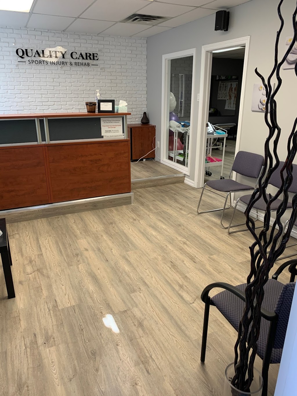 Quality Care Sports Injury & Rehab | 418 North Service Rd E #1C, Oakville, ON L6H 5R2, Canada | Phone: (905) 294-6172
