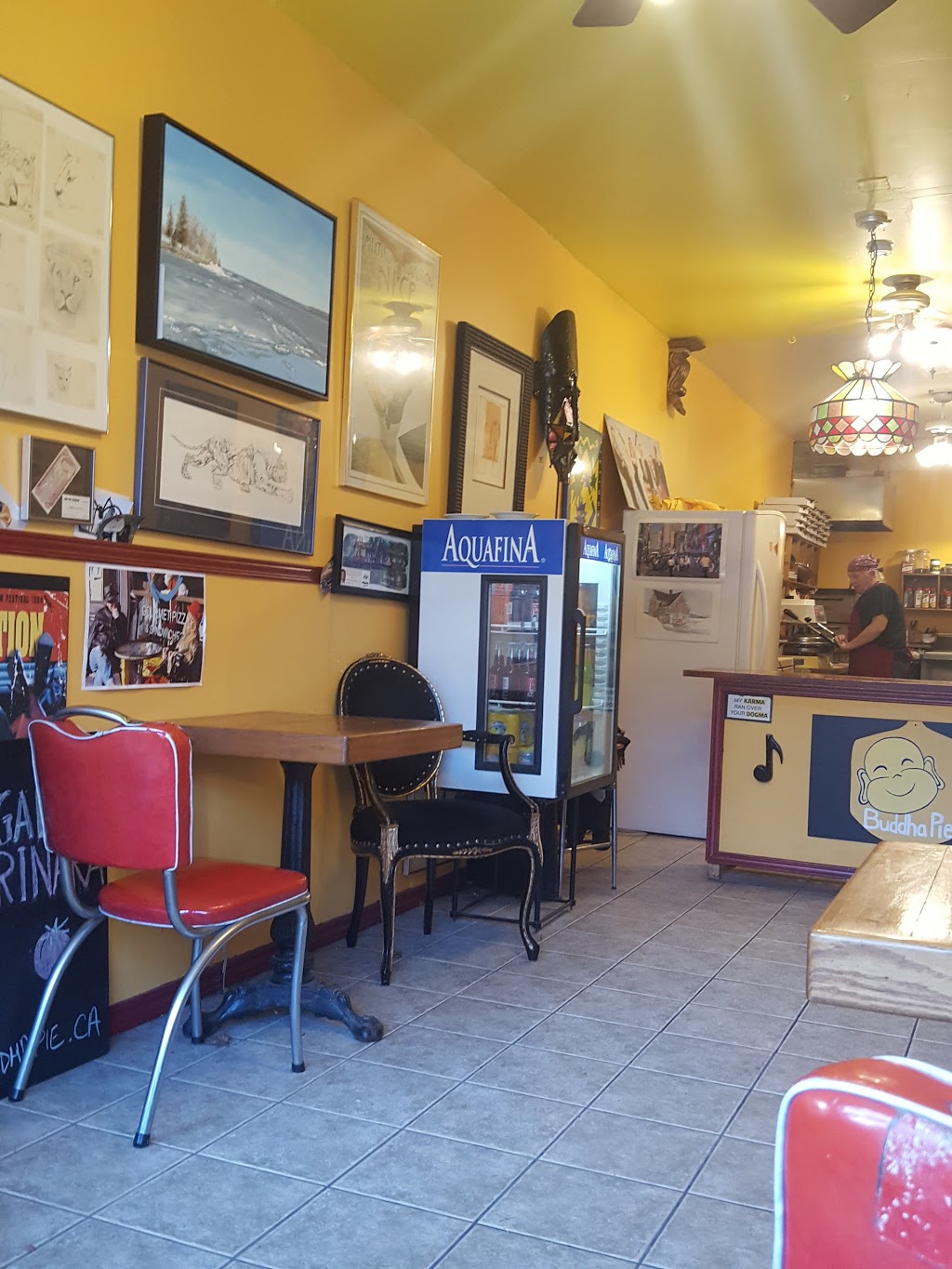 Buddha Pie Pizzeria | 514 Annette St, Toronto, ON M6P 1S3, Canada | Phone: (416) 628-8337