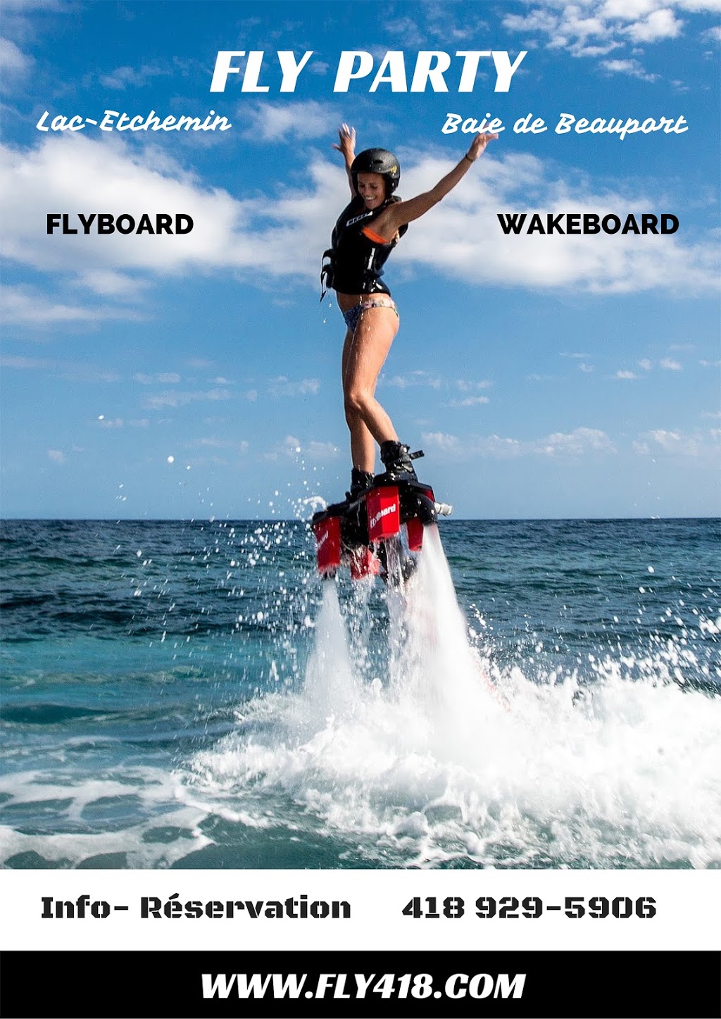 Flyboard Des Chutes | 5556 Boulevard Sainte-Anne, Boischatel, QC G0A 1H0, Canada | Phone: (418) 929-5906