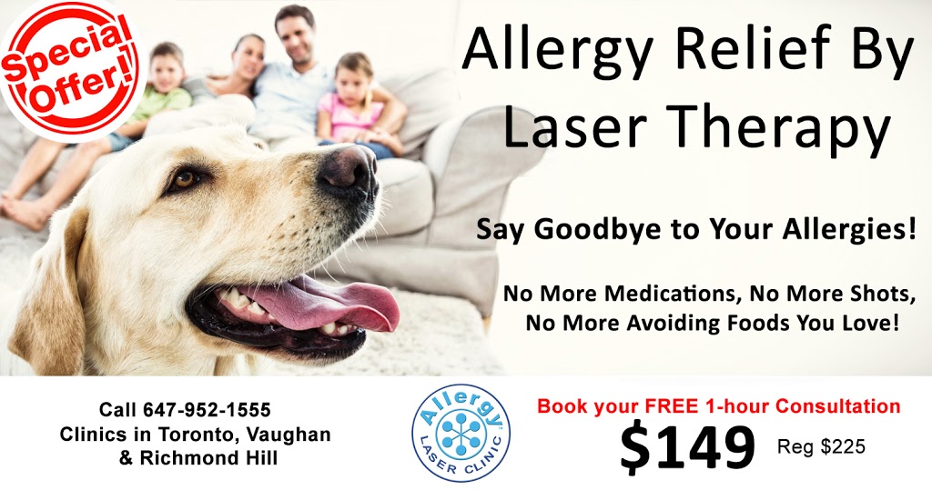 Allergy Relief Laser Clinic Oakville | 294 Rambler Ct, Oakville, ON L6H 3A6, Canada | Phone: (647) 952-1555