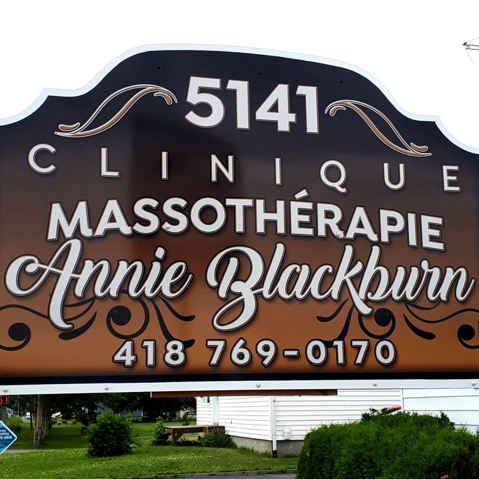 Clinique Massothérapie Annie Blackburn | 5141 Avenue du Pont N, Alma, QC G8E 1T2, Canada | Phone: (418) 769-0170