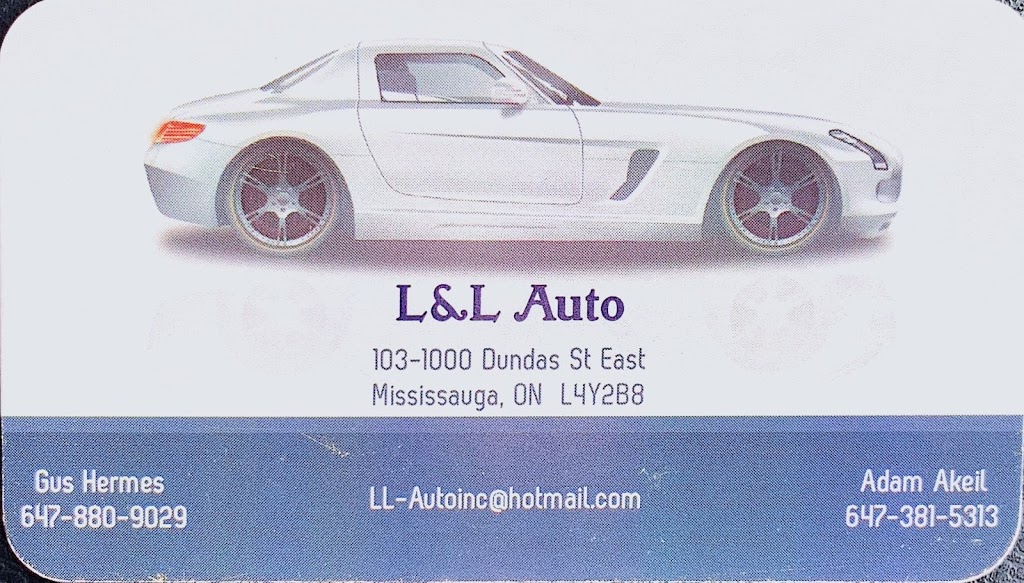 L & L Auto | 103-1000 Dundas St E, Mississauga, ON L4Y 2B8, Canada | Phone: (647) 880-9029