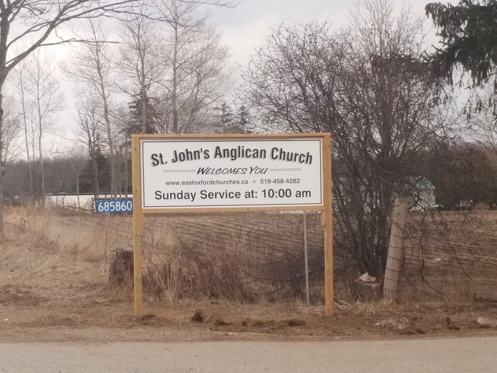 St. Johns Anglican Church Eastwood | 685860 Oxford 2, Woodstock, ON N4S 7V9, Canada | Phone: (519) 458-4282